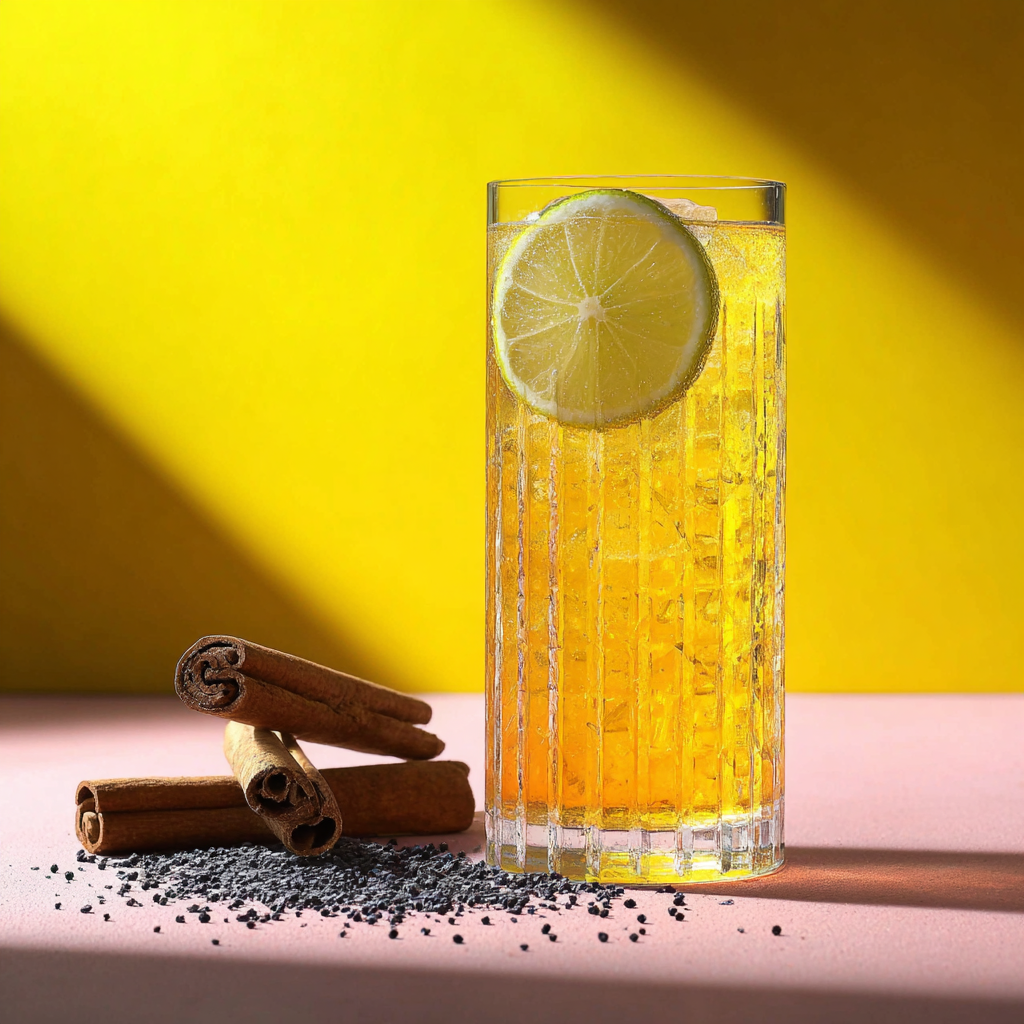 Cinnamon Lime Soda